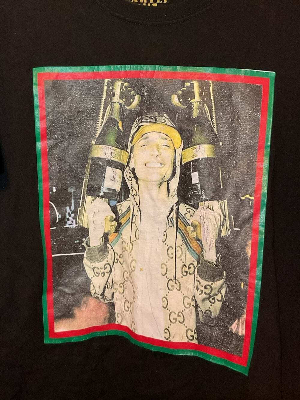 Cartel Black Graphic T-Shirt XL